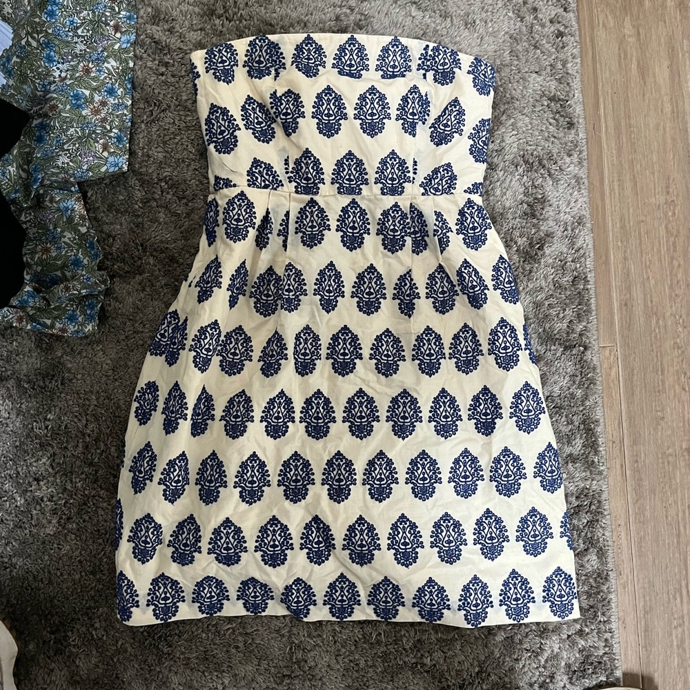 J.Crew Strapless dress